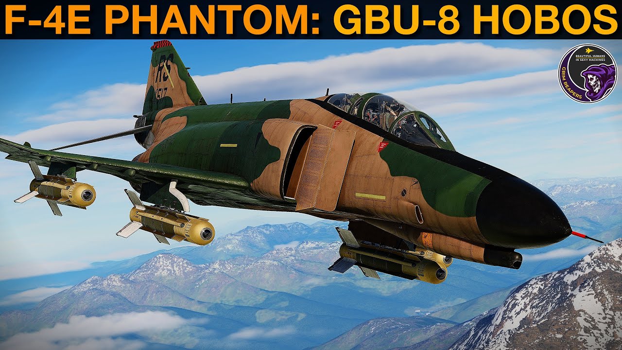 F-4E Phantom: руководство по телевизионной управляемой бомбе GBU-8 HOBOS | DCS