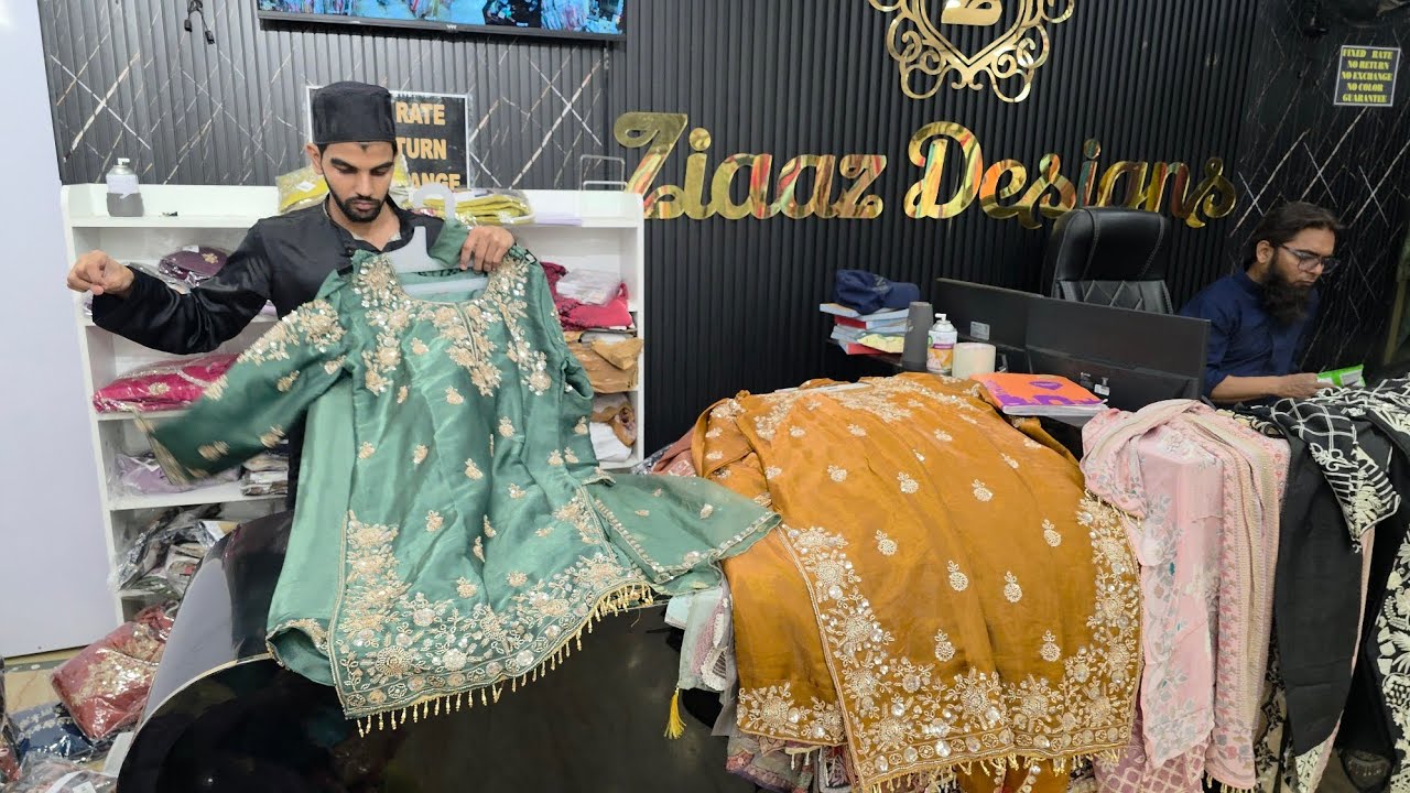 Pakistani suits wholesale ziaaz designs partywear readymade suits wholesale ladies suits wholesale