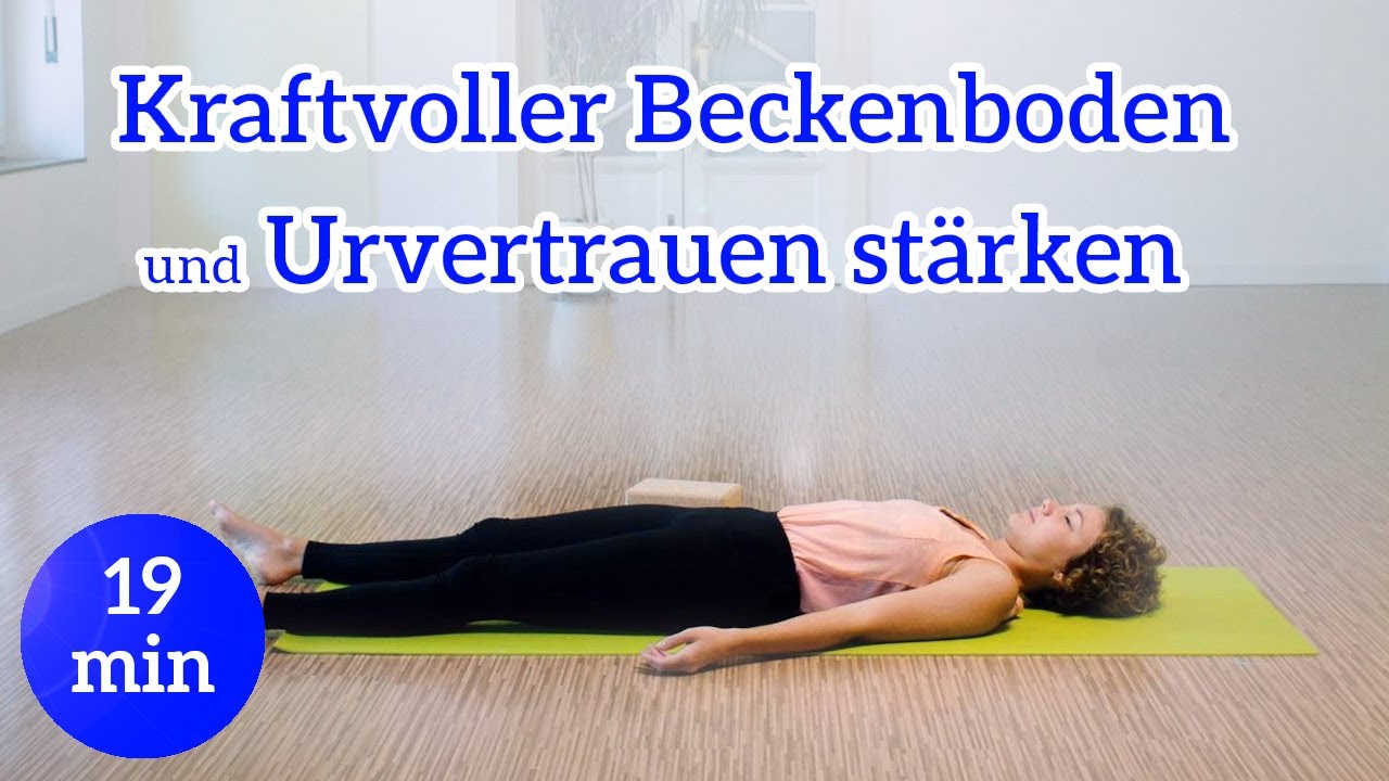 Uebungen für kraftvolle Beckenbodenmuskulatur
