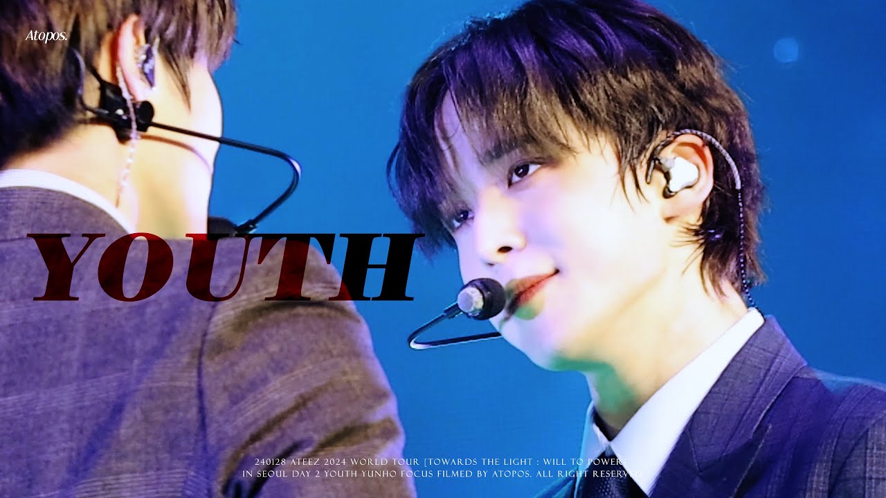 240128 YOUTH ATEEZ 에이티즈 YUNHO 윤호 FOCUS FANCAM 직캠