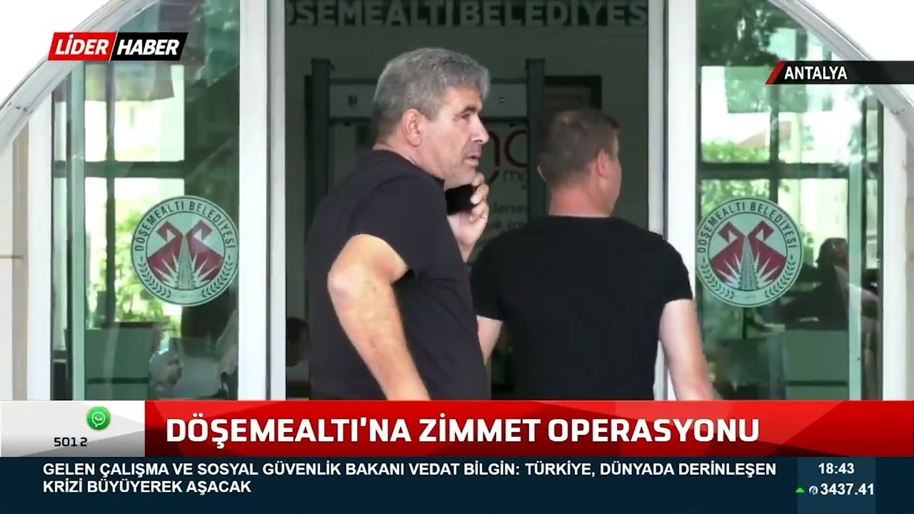 Döşemealtı'nda zimmet operasyonu!