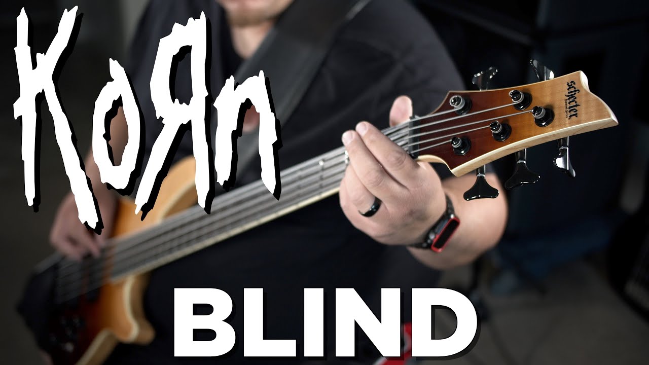 [BASS COVER] Korn - Blind