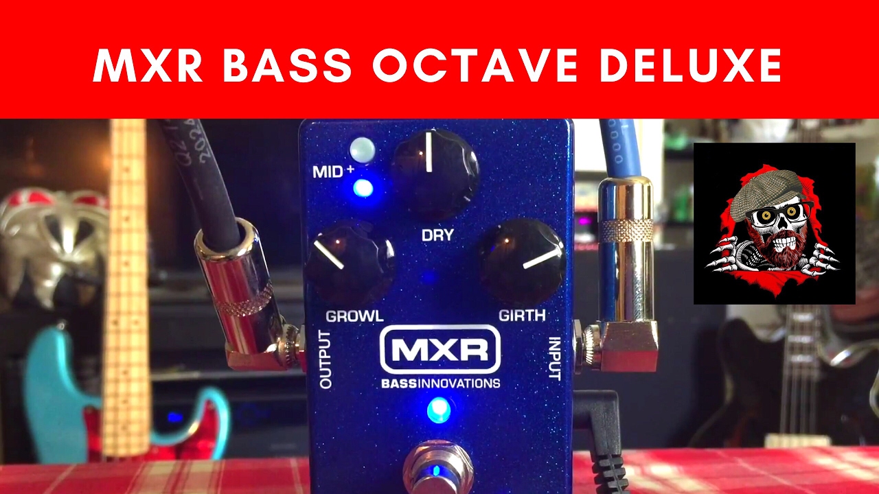 MXR Bass Octave Deluxe plays well with other pedals