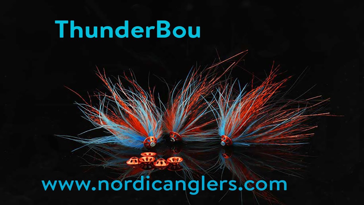 Fly Tying instruction on how to tie the salmon fly - Thunderbou