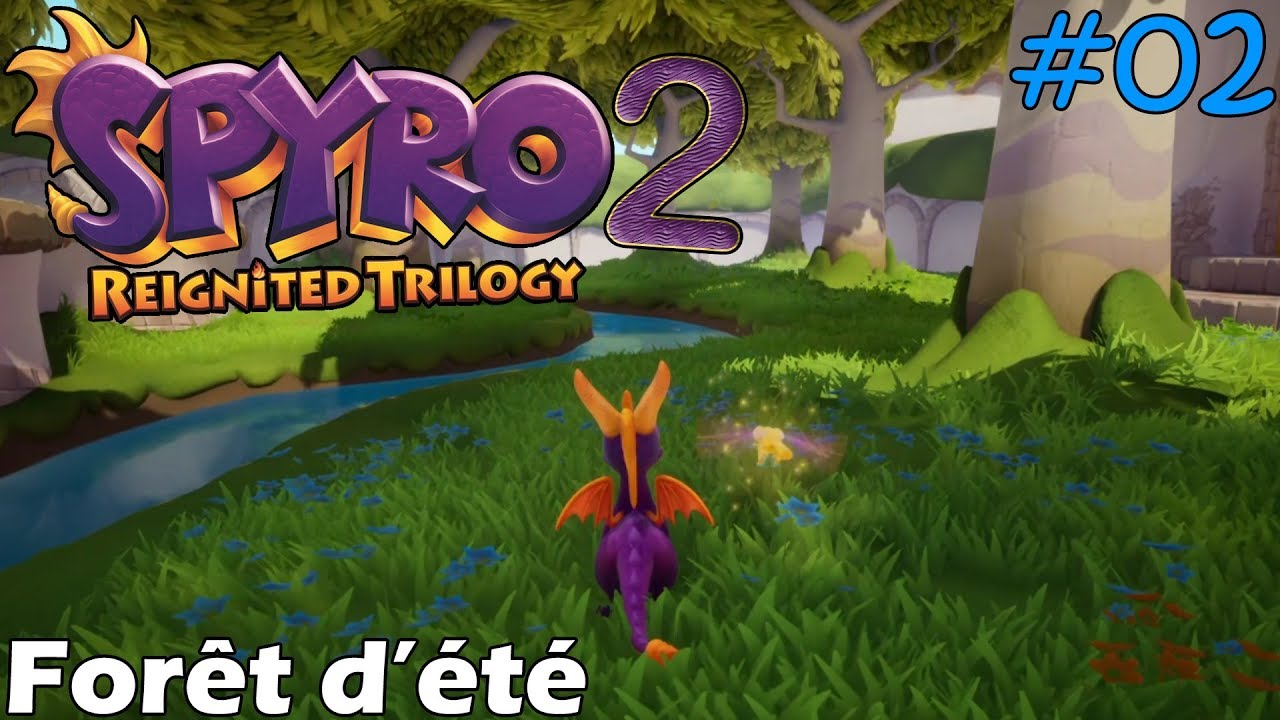 Spyro 2 - Reignited Trilogy - Forêt d'été 100%
