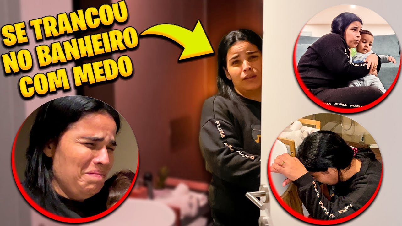 ASSUSTAMOS A MINHA MÃE ELA FICOU COM MUITO MEDO E CHOROU!