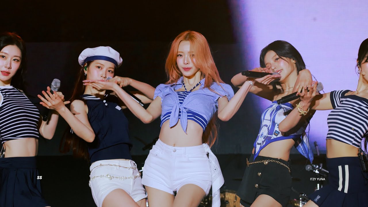 [4K] 250530 ITZY YUNA 'Imaginary Friend' 있지 유나 부산항축제 직캠 fancam