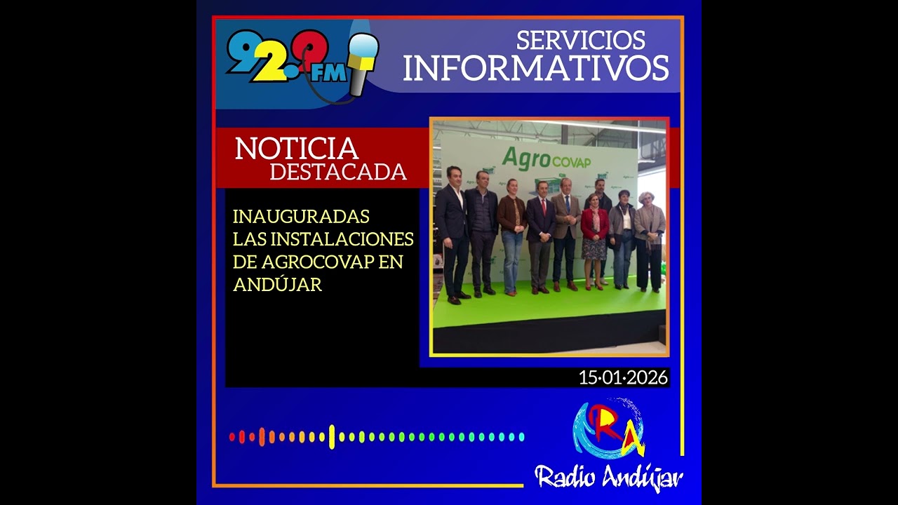 INAUGURADAS LAS INSTALACIONES DE AGROCOVAP EN ANDÚJAR