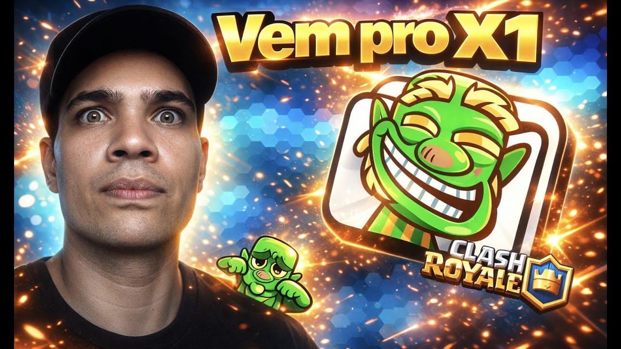 BÓRA TREINAR ? VEM PRO X1 #CLASHROYALE
