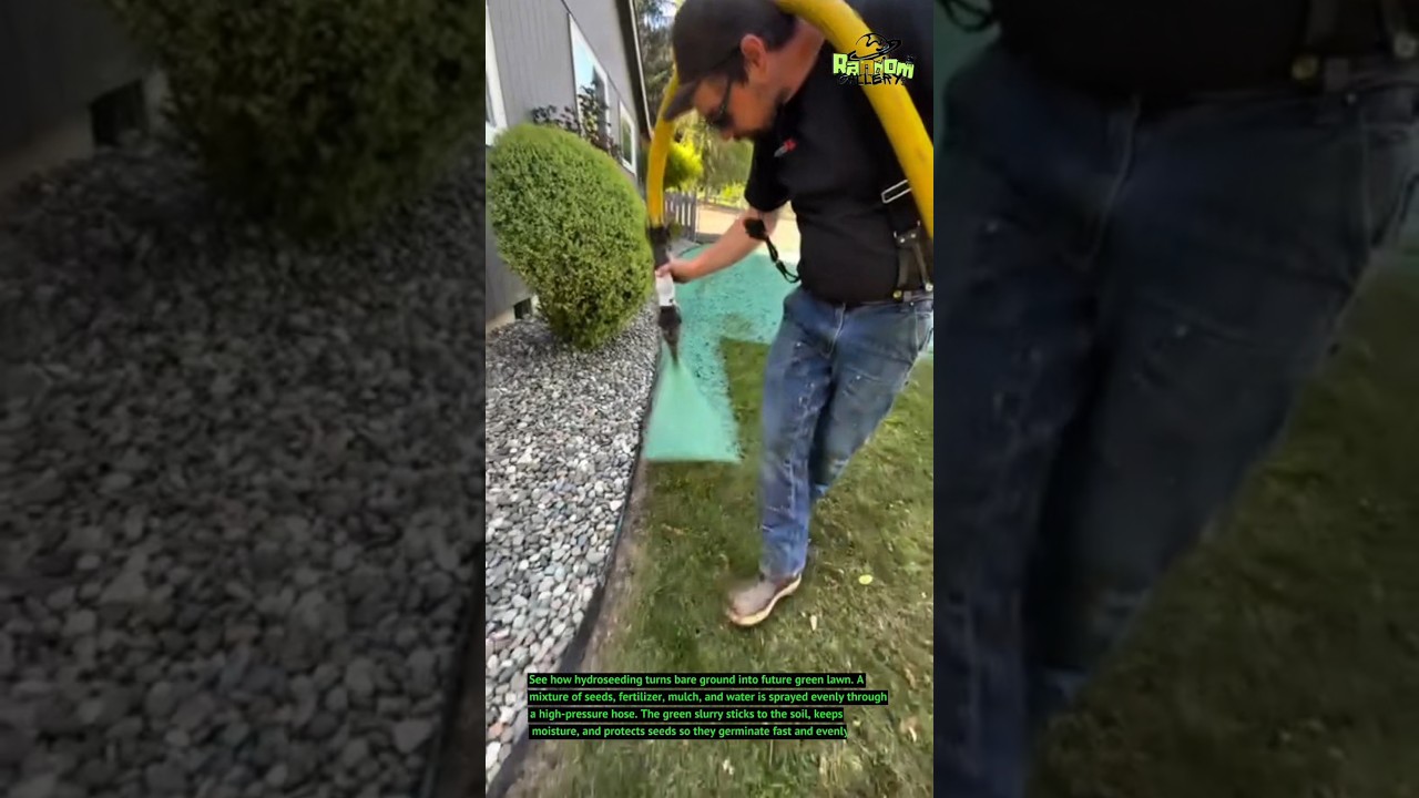 Hydroseeding Lawn Transformation – Spray, Grow, and Go Green!