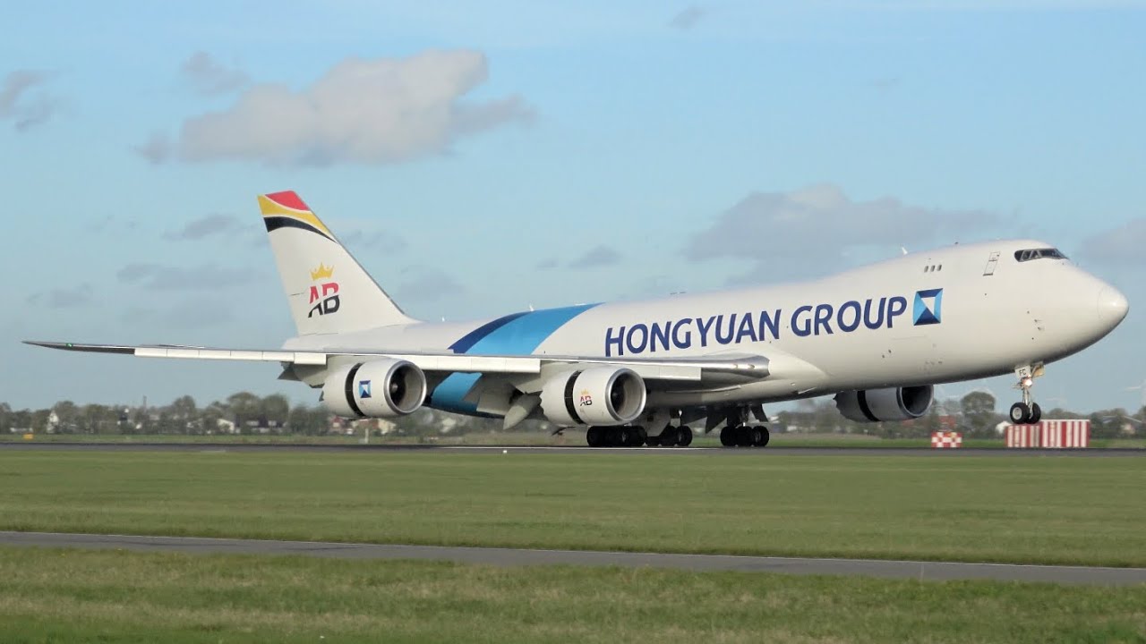 (4K) Plane Spotting at Schiphol | Polderbaan Arrivals | 747, A320, 787, A350 (DutchPlaneSpotter)
