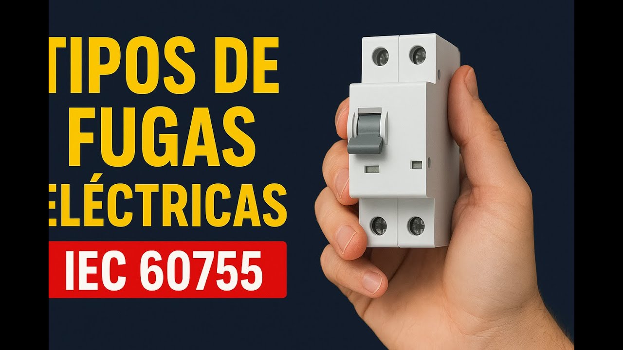 Tipos de fugas eléctricas explicados FÁCIL | Diferenciales AC, A, F y B