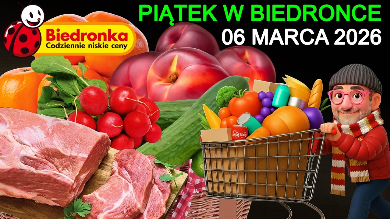 BIEDRONKA | Nowa Oferta | Piątek 06.03.2026 | To się w Biedronce Teraz Opłaca!