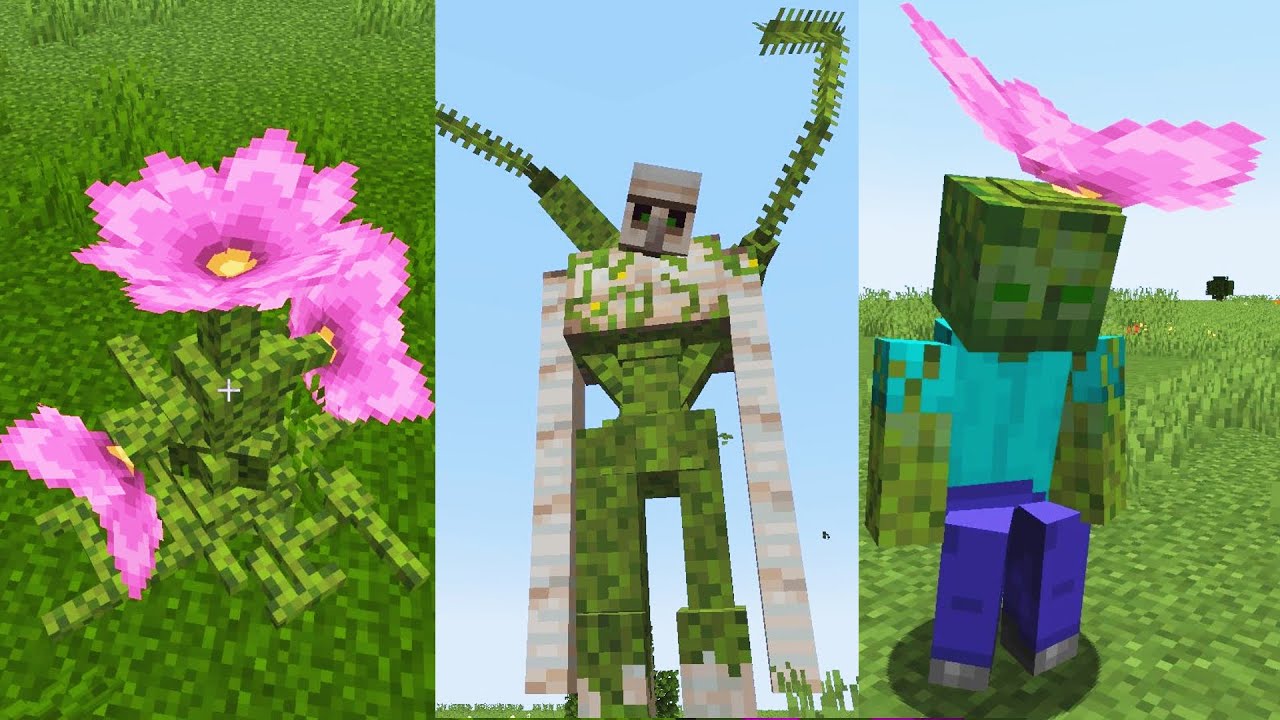 Moss Overgrowth Infection MOD in Minecraft