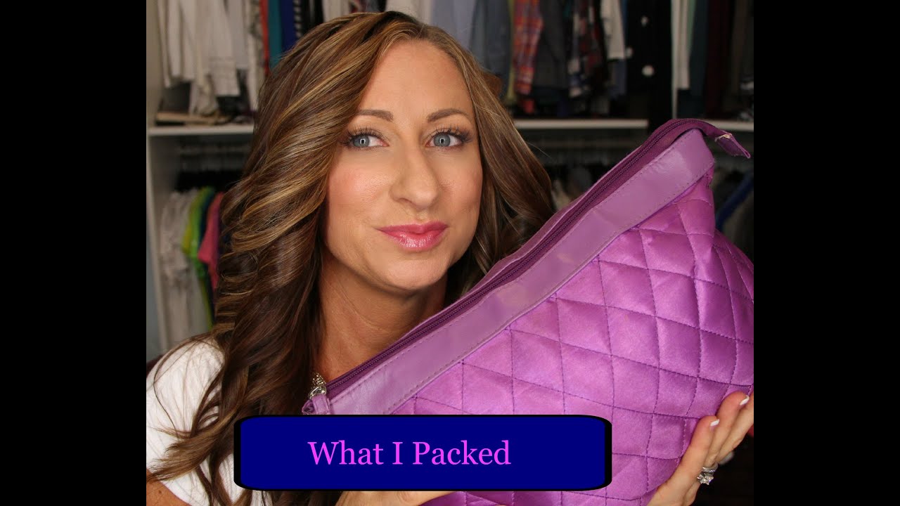 What I packed for the summer Makeup LisaSz09