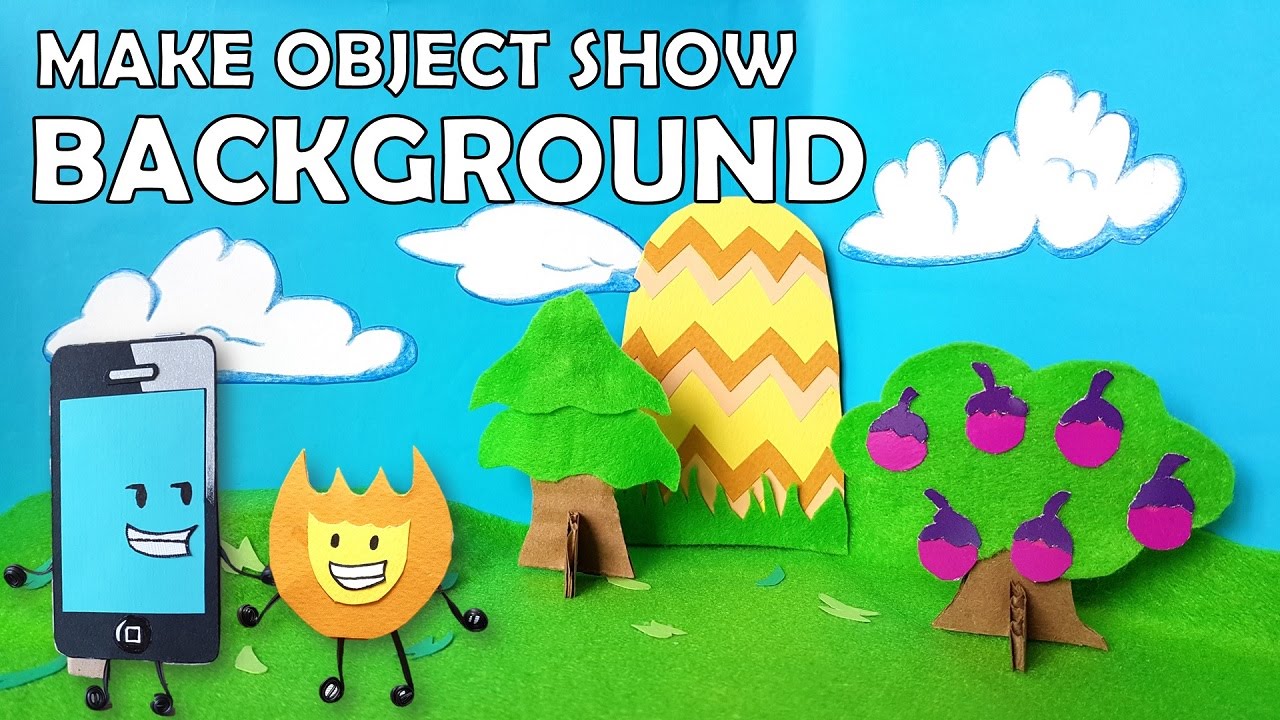 Make Object Show Background (BFDI & Inanimate Insanity) Diorama