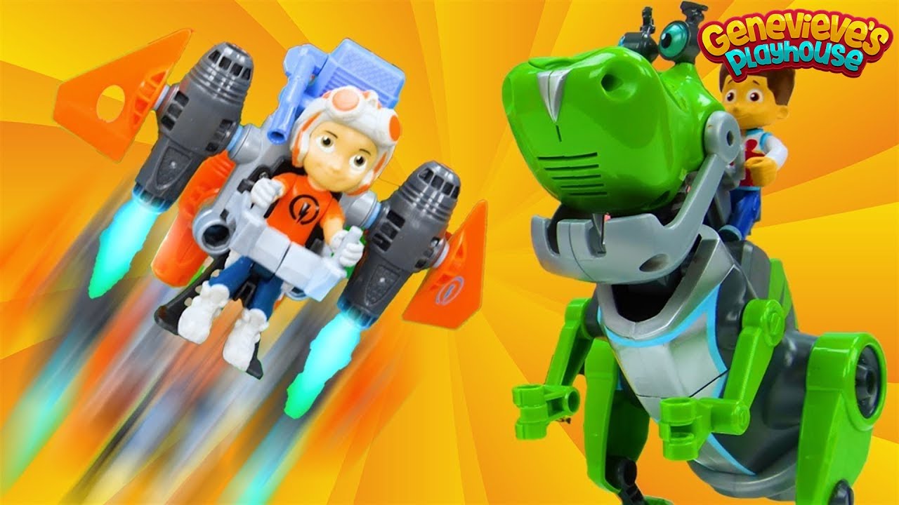 Paw Patrol meet Rusty Rivets – Educational Toy Learning Mission for Kids!