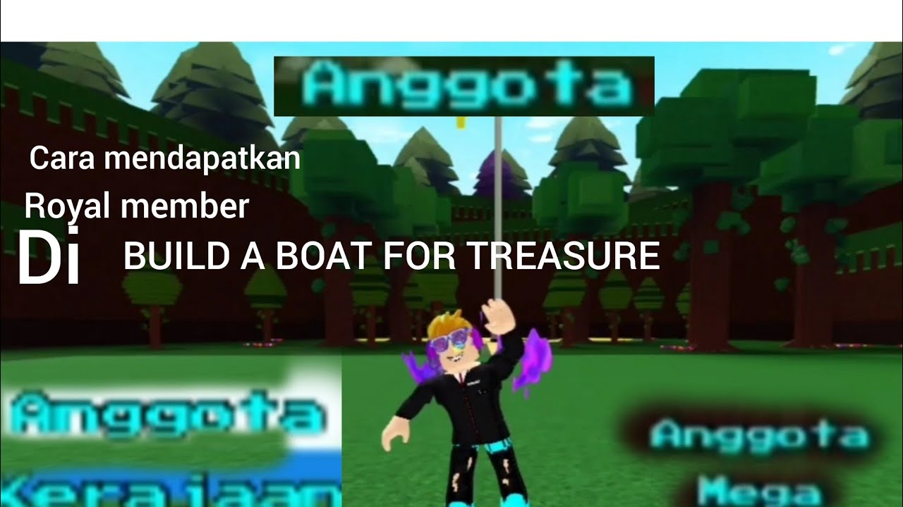 Cara menjadi royal member di BUILD A BOAT FOR TREASURE|ROBLOX