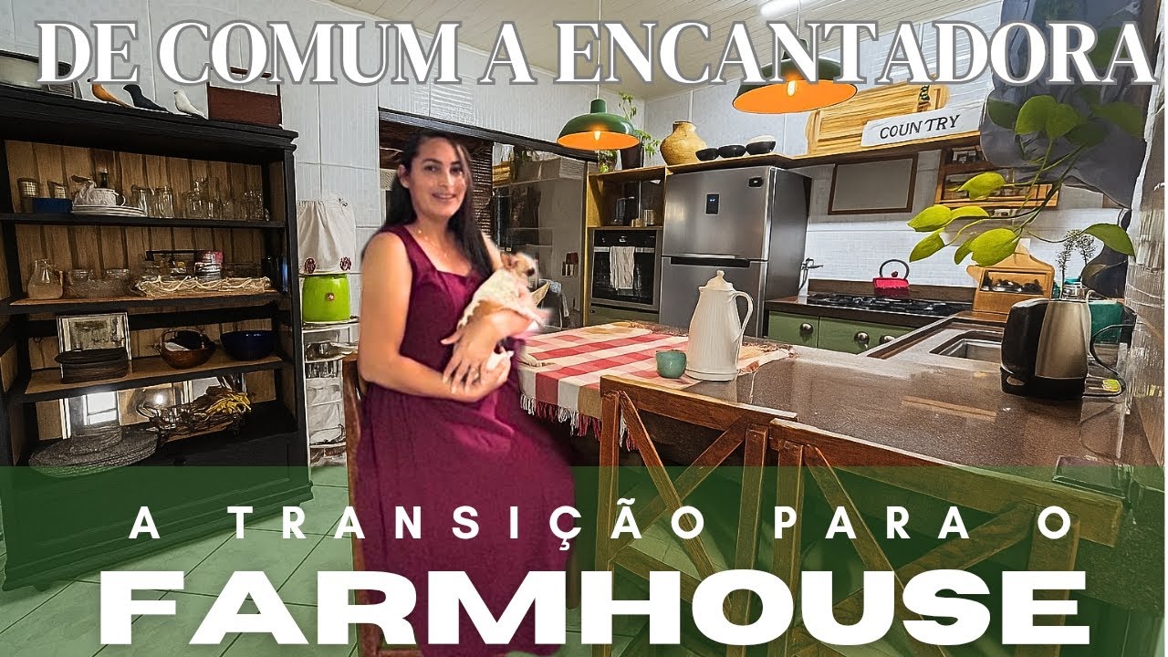 TOUR PELA CASA QUE ESTÁ VIRANDO UM SONHO FARMHOUSE / DETALHES QUE CONTAM UMA NOVA HISTÓRIA