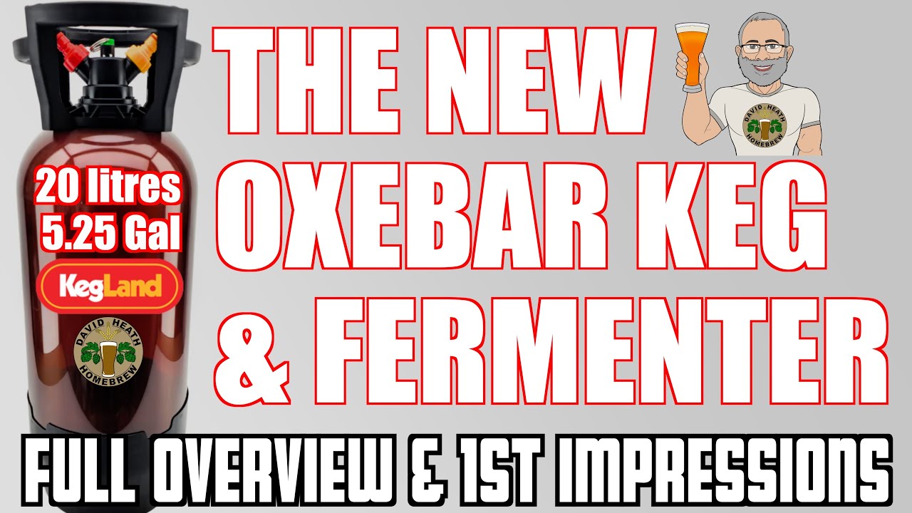 20-литровая бочка OXEBAR и ферментер для домашних пивоваров
