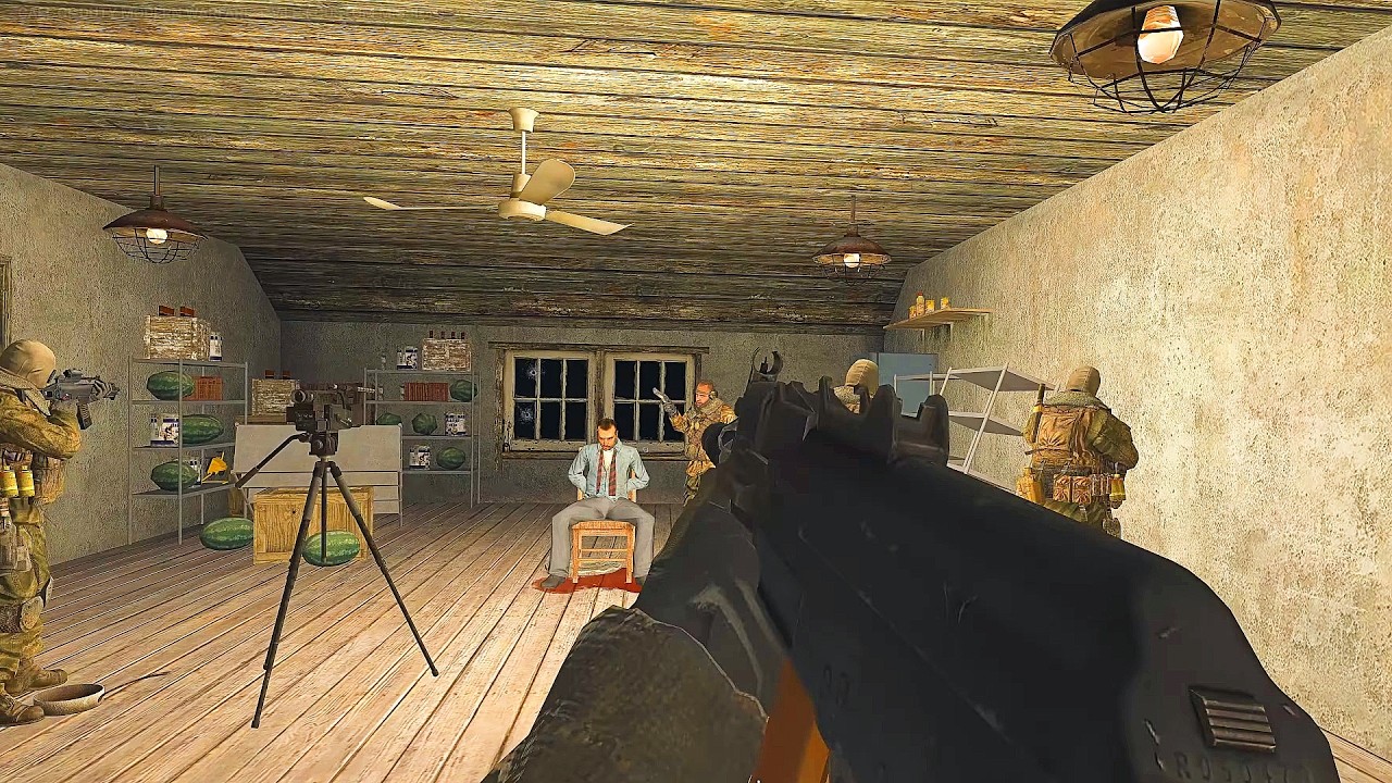 CALL OF DUTY MODERN WARFARE  :  V.I.P ( CUSTOM MISSION)
