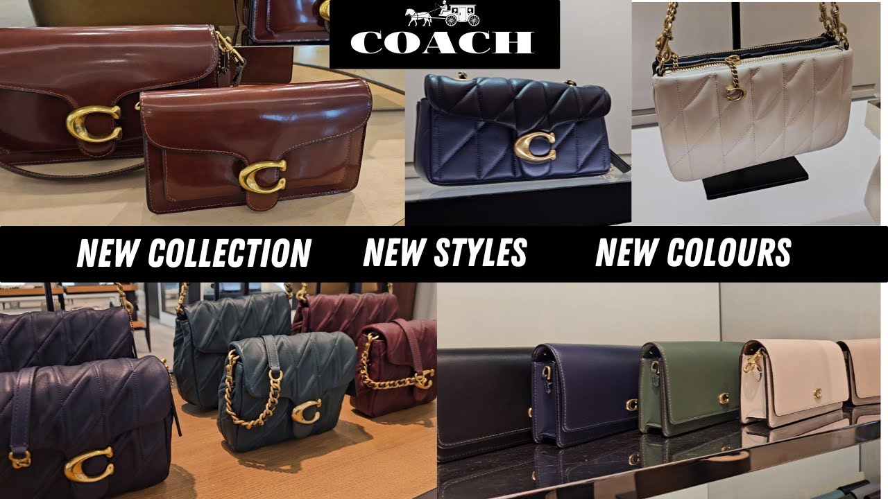 COACH TIMES SQUARE TABBY 17, 20, 26 LET'S TRY THEM ON & MORE FROM THE NEWEST COLLECTION!