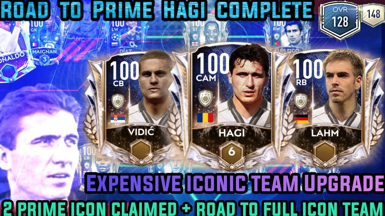 128 OVR EXPENSIVE ICONIC TEAM UPGRADE | PRIME HAGI IS HERE | FREEZE PACK OPENINGS | FIFA MOBILE 21