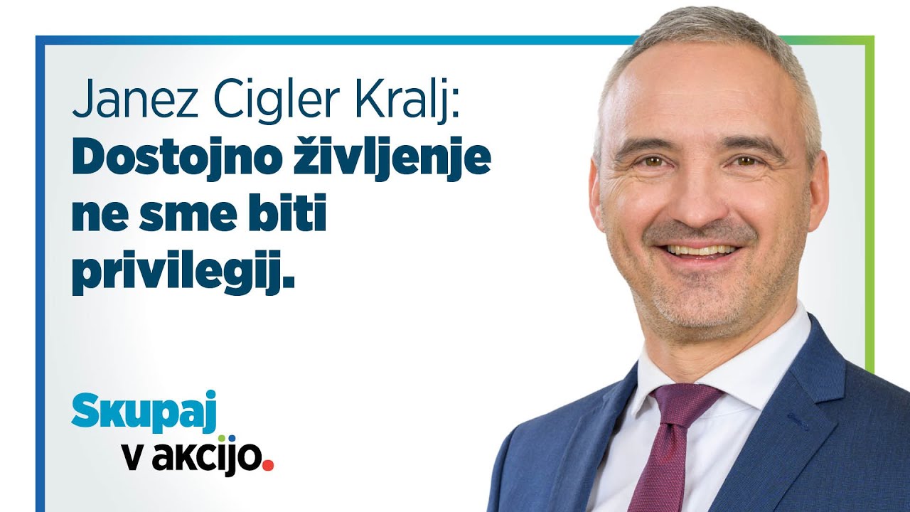 Poslanec naj bo: Janez Cigler Kralj #nsi #sls #fokus #skupaj #akcija #volitve2026 #politika