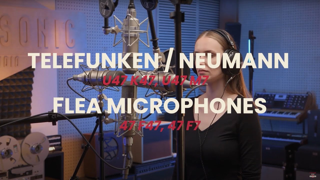 Vintage Neumann U47 vs Flea 47 Tube Microphones | Retrosonic Pro Audio