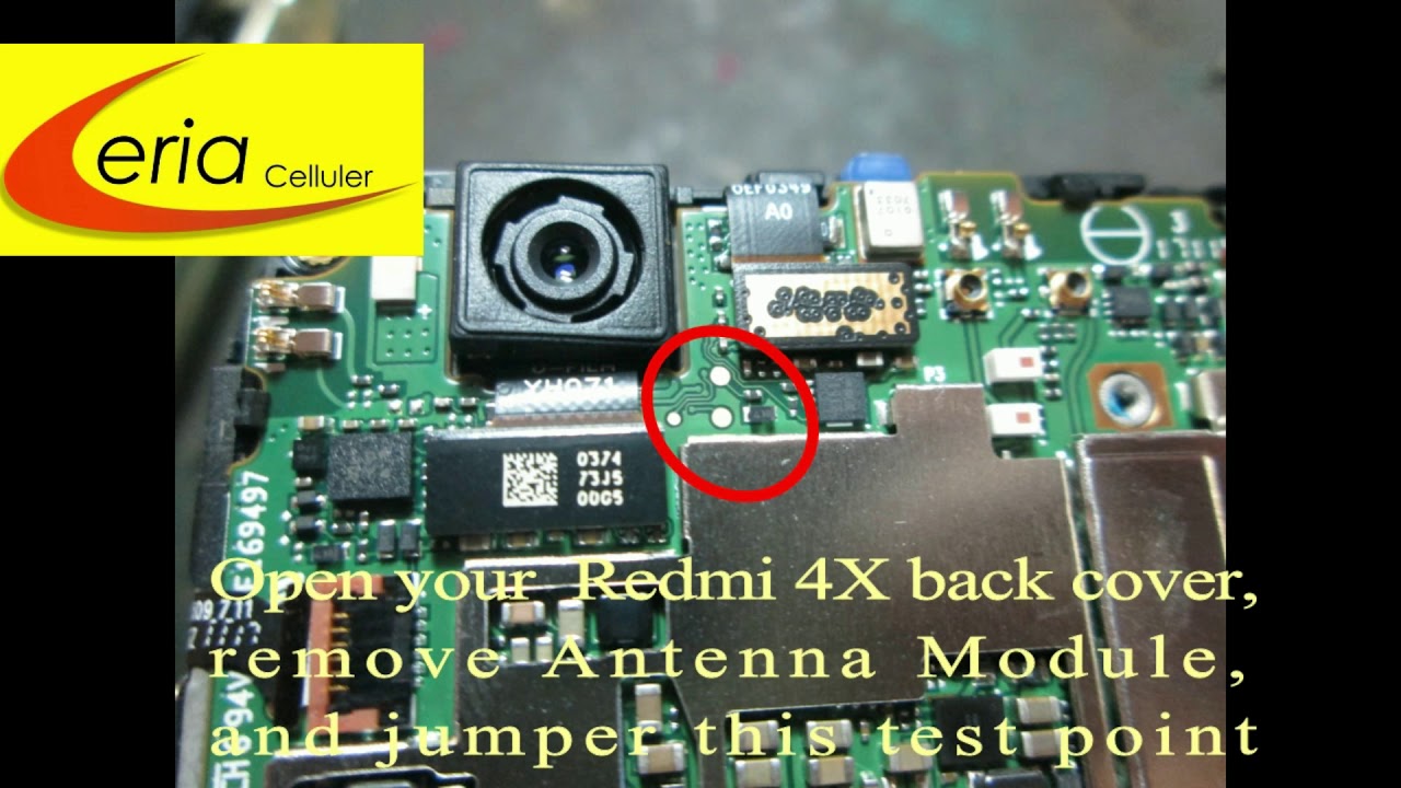 Redmi 4X Santoni EDL Mode Via Test Point