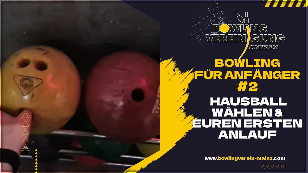 Den richtigen Bowling Ball finden und der Bowling Anlauf - Bowling Anfänger Tipps und Tricks #2