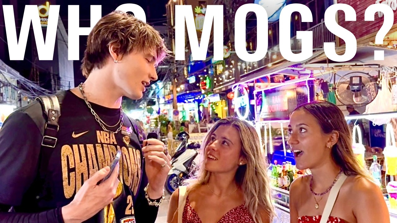 Asking Girls Looksmaxxing Questions