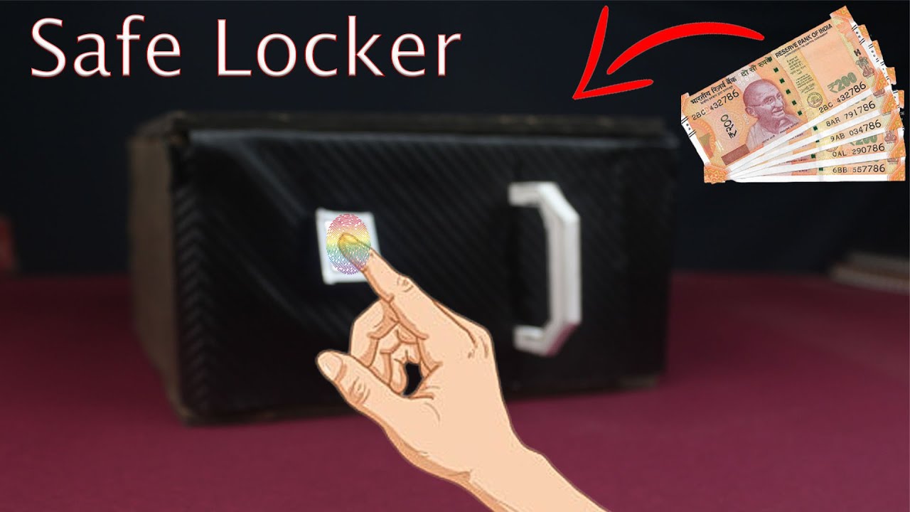 How to Make fingerprint electronic safe locker