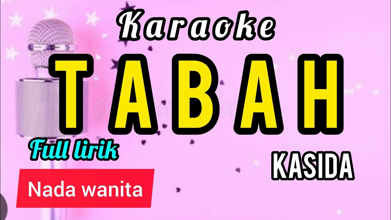 TABAH karaoke full lirik
