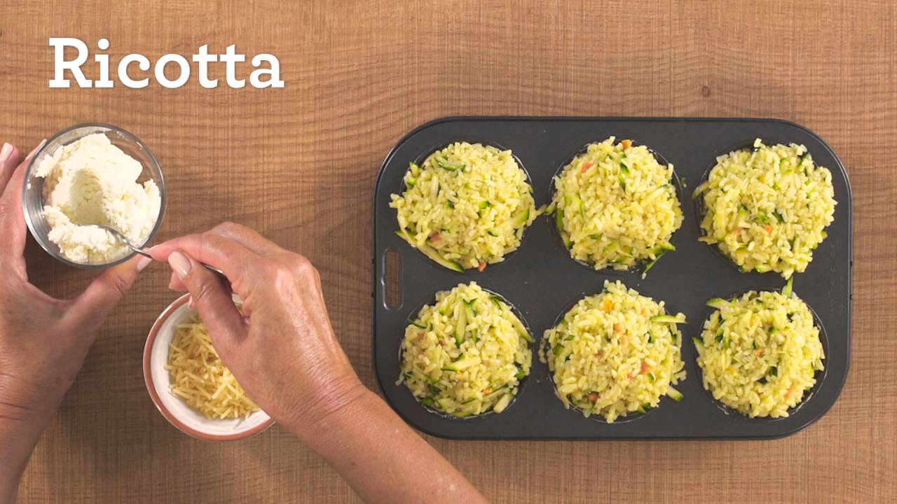 Easy recipe: Zucchini rice cakes
