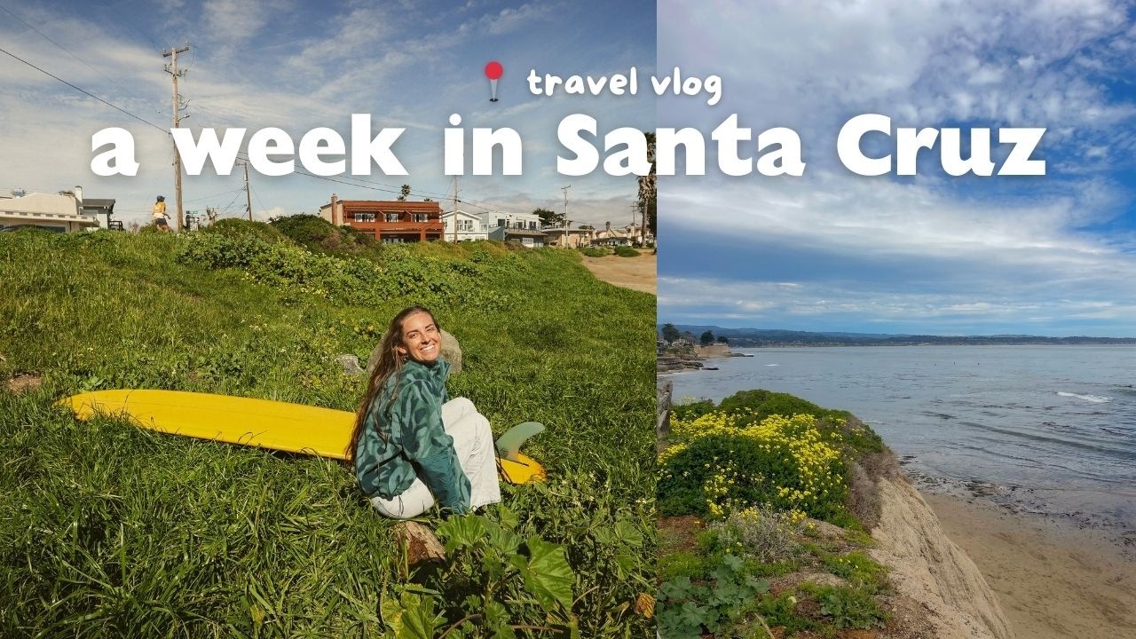 a week in Santa Cruz, CA (aka lots of surfing)