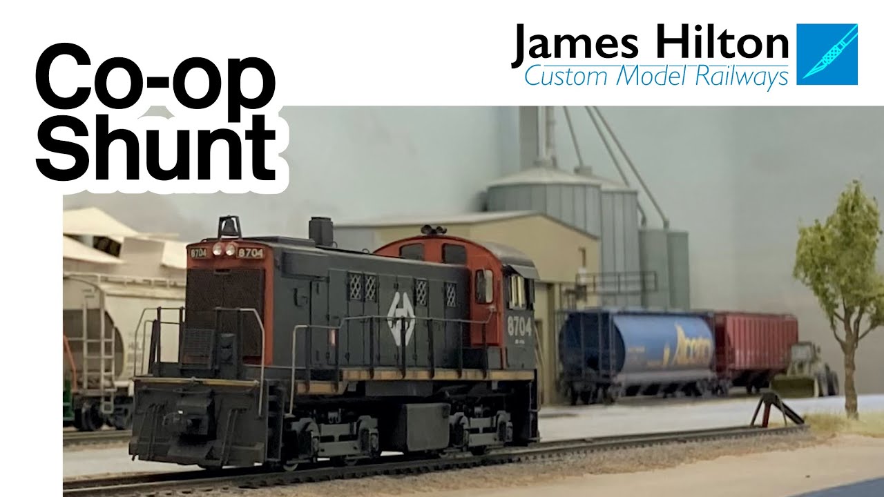 Coop Shunt - Canadian H0 shelf layout