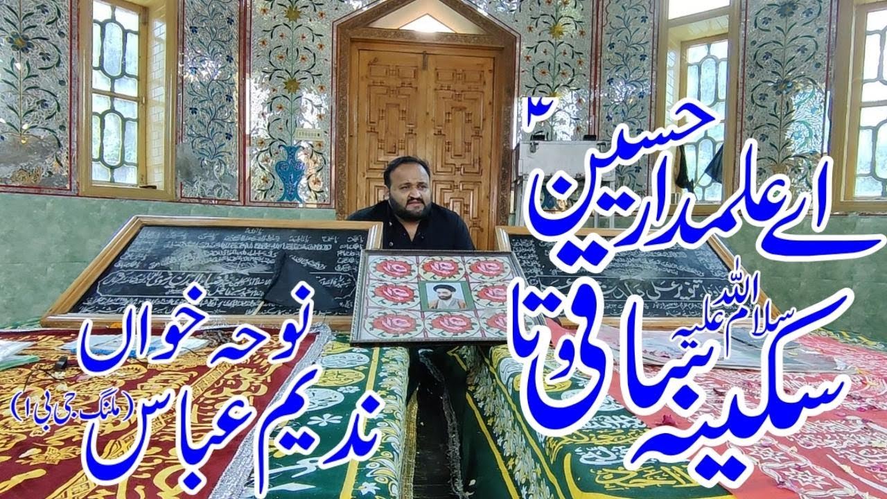 Shina Marsiya II Ay Alamdar Hussain II Noha Hazrat Sakina S.A II GB AZADARI