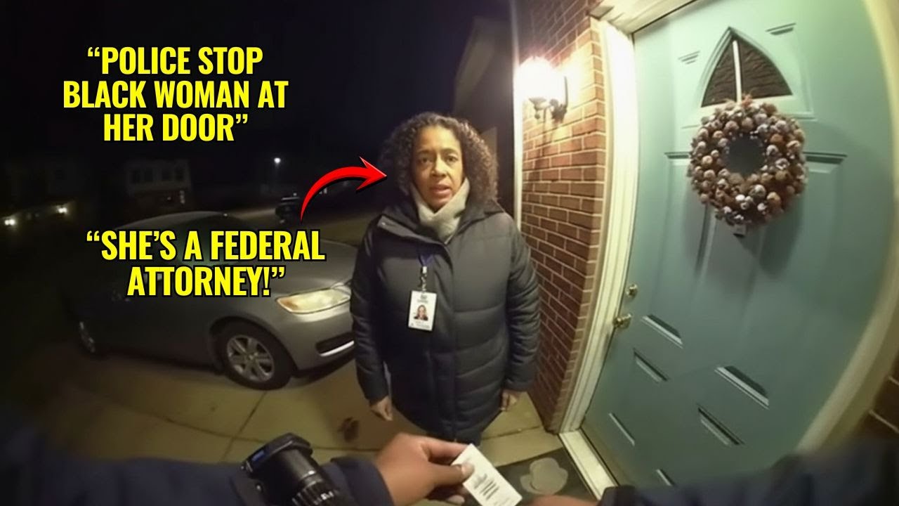 Police Stop Black Woman at Her Door — She’s a Federal Attorney