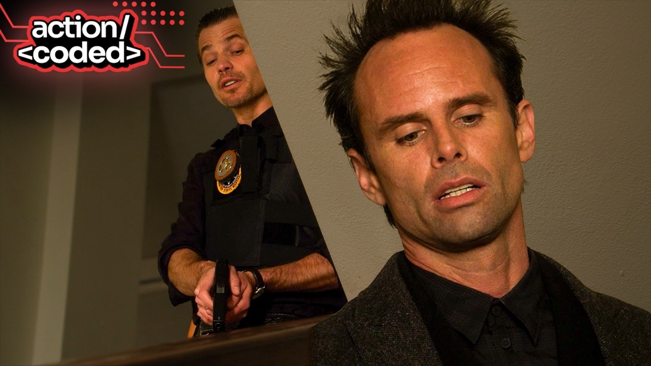 justified (2013) - the mob closes in and raylan refuses to back down