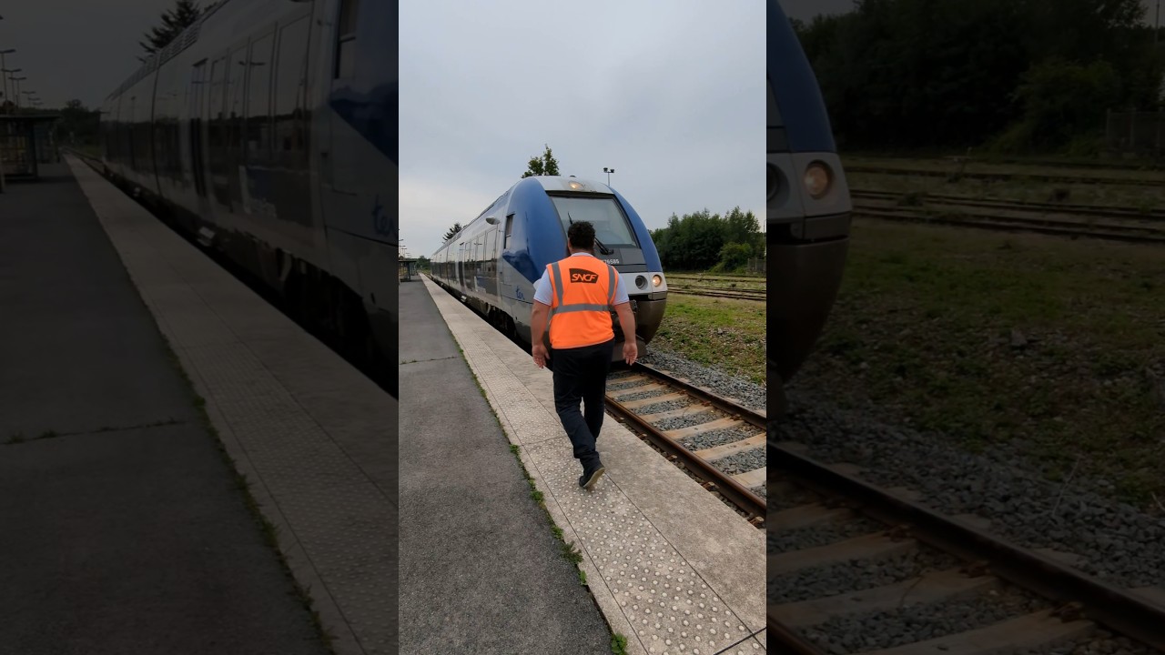 Le train entre en gare 🚂