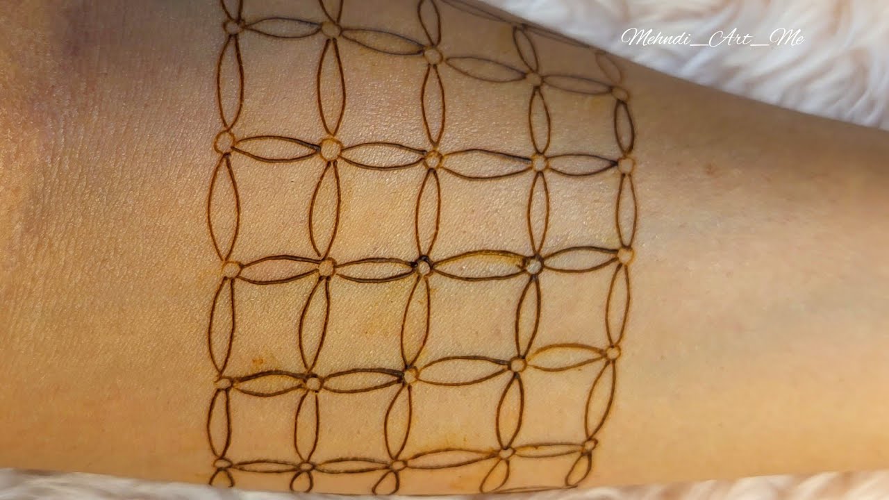 4 Different Style Advanced 3d Checks Mehndi Design | New And Trendy Advanced Design | Mehndi Art Me