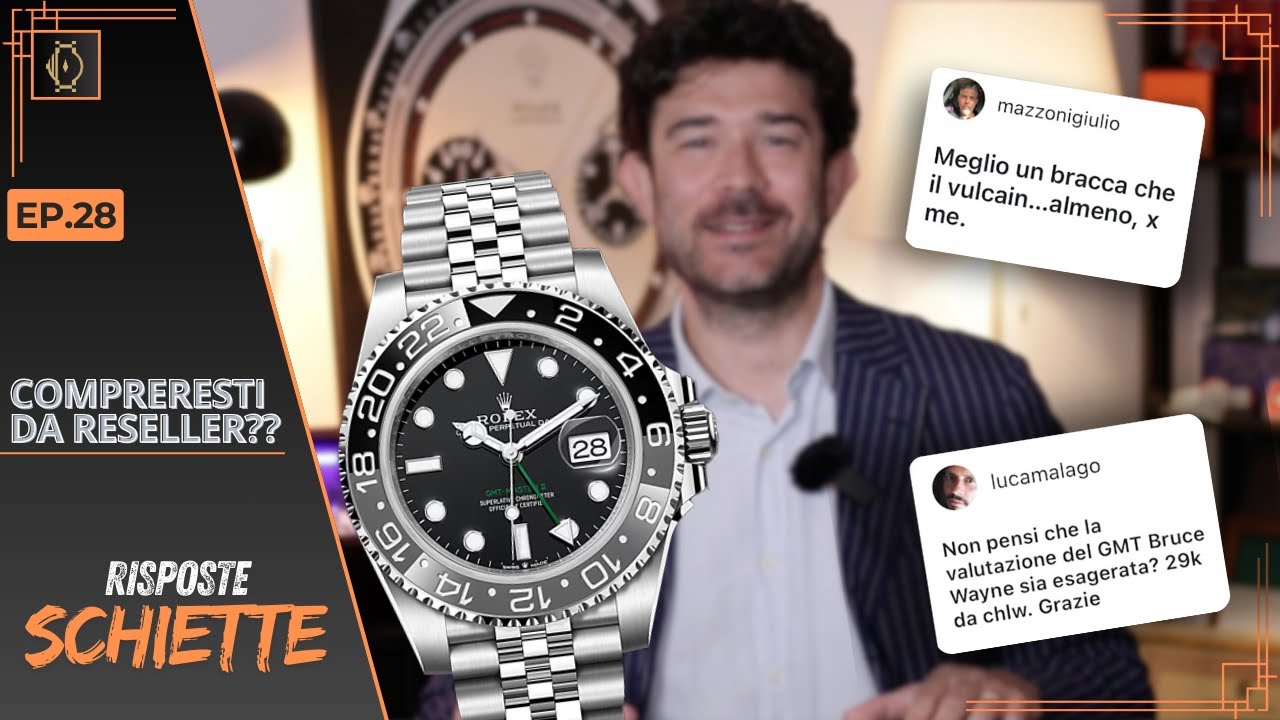 Meglio il Bracca del Vulcain? Prezzi reseller esagerati?… E molto altro!