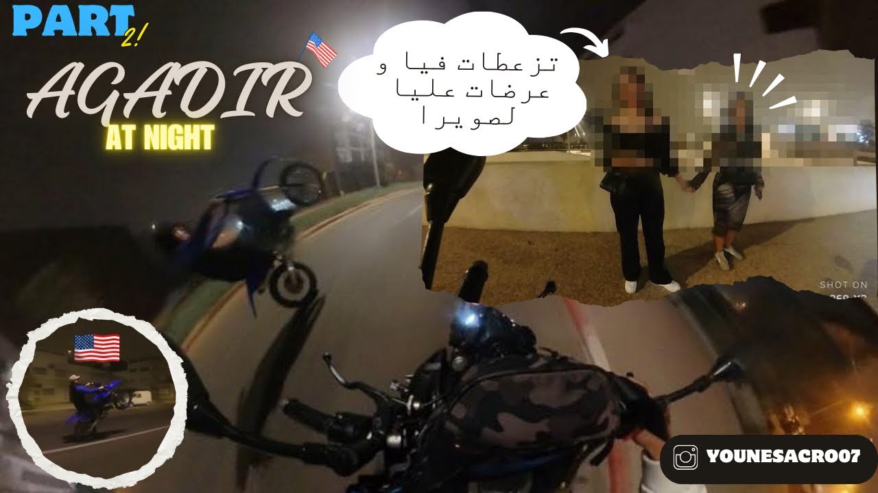 Partie:2 agadir at night 🌚