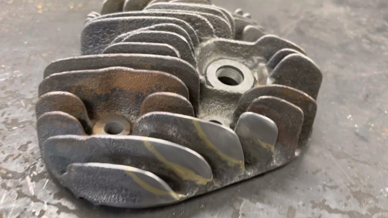 Harley-Davidson WLDR Factory Racer 45 High Compression Billy Lane Cylinder Head Fin Repair