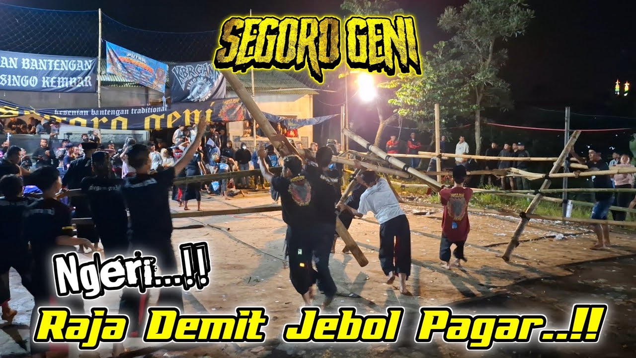 KALAPAN PALING HOROR ‼️ SEGORO GENI ‼️ KERASUKAN RAJA DEMIT JEBOL PAGAR || FULL NGAMUK BRINGAS
