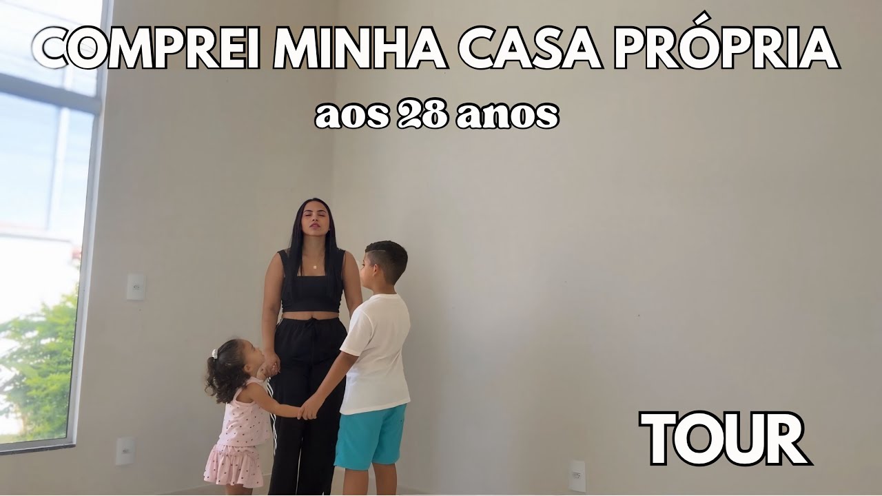 TOUR PELA CASA NOVA 🏠