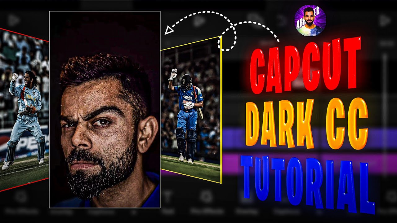 Dark CC Tutorial On CapCut 🤫🔥 || How to make Viral Dark CC on Capcut || ABHISHEK