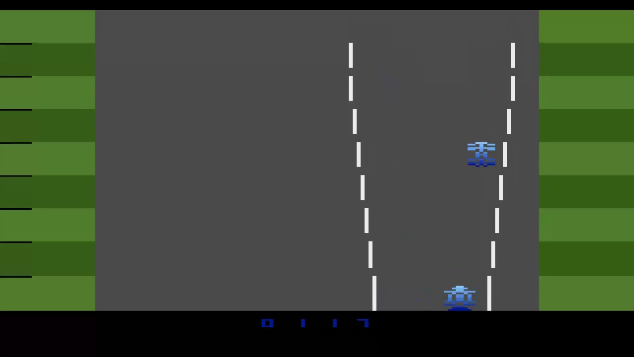 ATARI 2600 15 RACING GAME 2011 Simone Serra WIP STAR NICE MUSIC bin zip