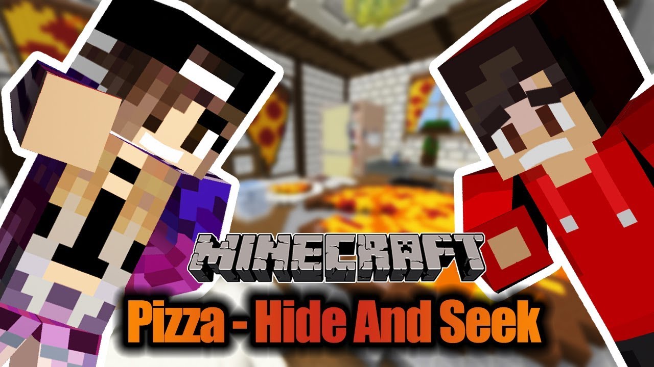 Minecraft PIZZA HIDE AND SEEK: Verstecken spielen in Pizza? Kaan vs Nina! Wer wird sofort gefunden?